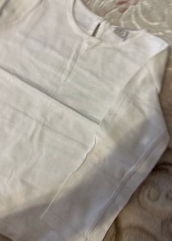 Beyaz Çocuk Uzun Kollu Atlet - Görsel 2