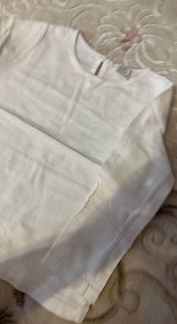 Beyaz Çocuk Uzun Kollu Atlet - Görsel 2