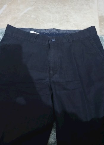 Lacivert Kemerli Denim Erkek Pantolon - Görsel 3