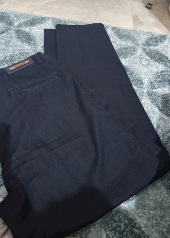 Lacivert Kemerli Denim Erkek Pantolon - Görsel 5