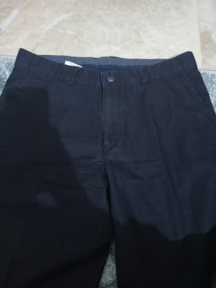 Lacivert Kemerli Denim Erkek Pantolon - Görsel 3