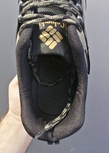 Gri Yılan Desenli Bağcıklı Erkek Outdoor Ayakkabı - Görsel 3