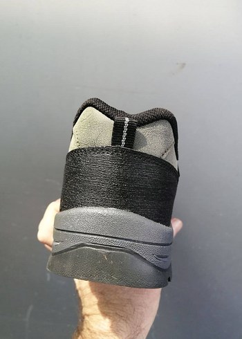 Gri Yılan Desenli Bağcıklı Erkek Outdoor Ayakkabı - Görsel 7