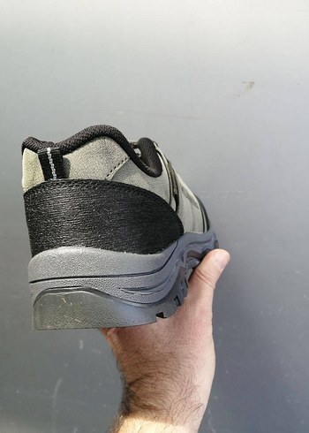 Gri Yılan Desenli Bağcıklı Erkek Outdoor Ayakkabı - Görsel 9