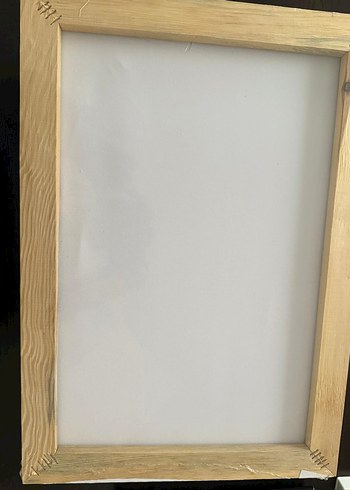 Beyaz Düz tuval - Görsel 2