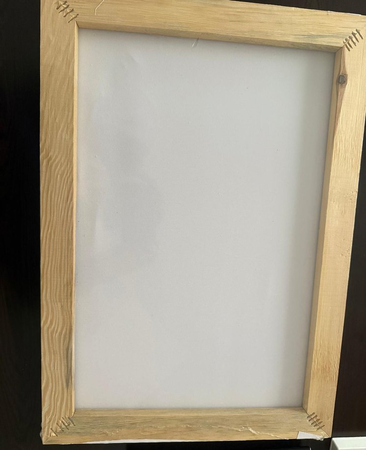 Beyaz Düz tuval - Görsel 2