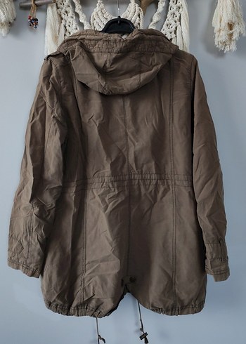 Haki renk yağmurluk - Görsel 4