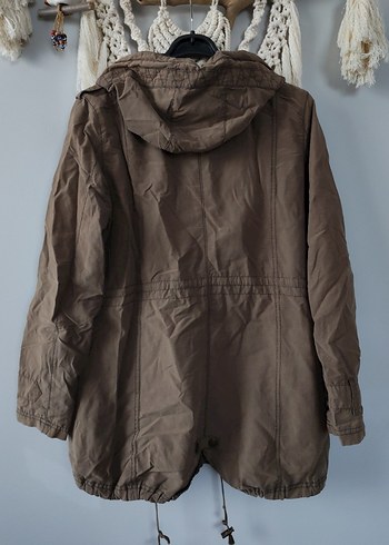 Haki renk yağmurluk - Görsel 5