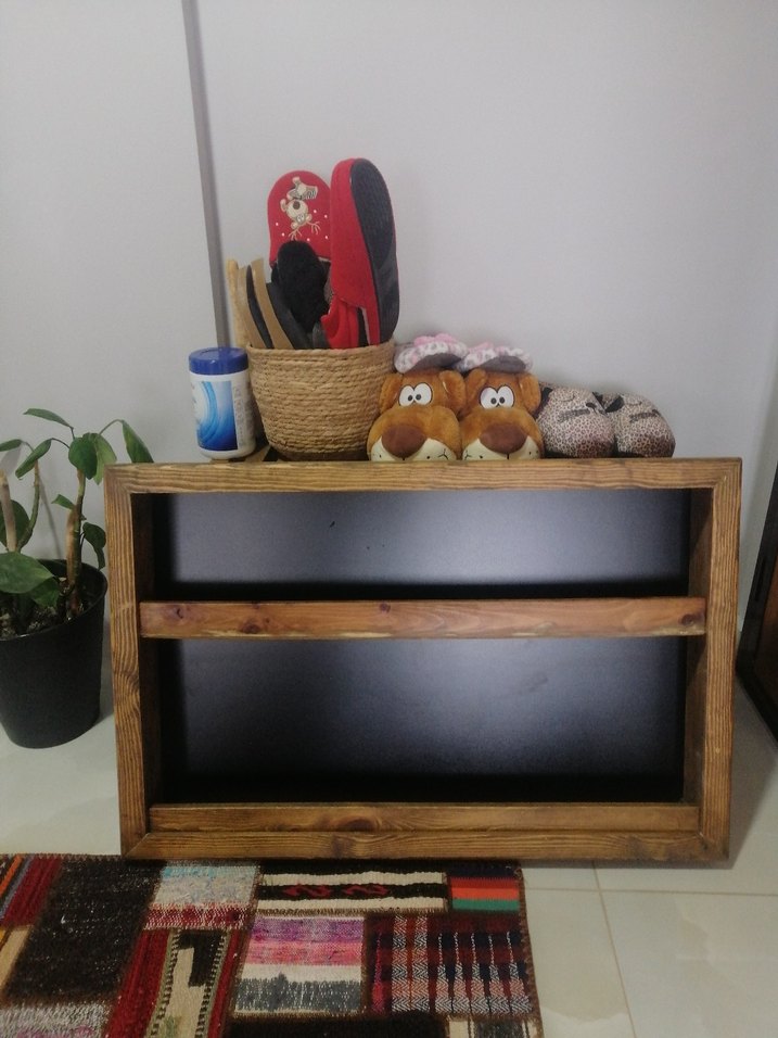 Ahşap raf - Görsel 4