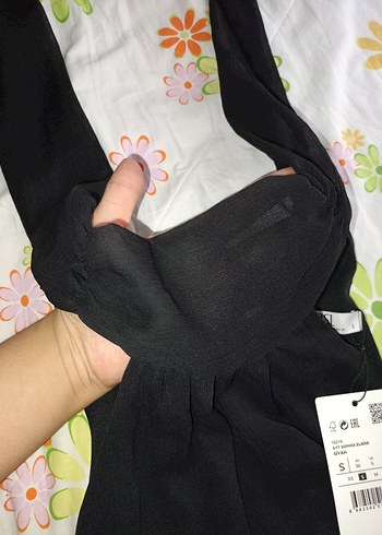 Siyah Kısa Elbise - Görsel 3