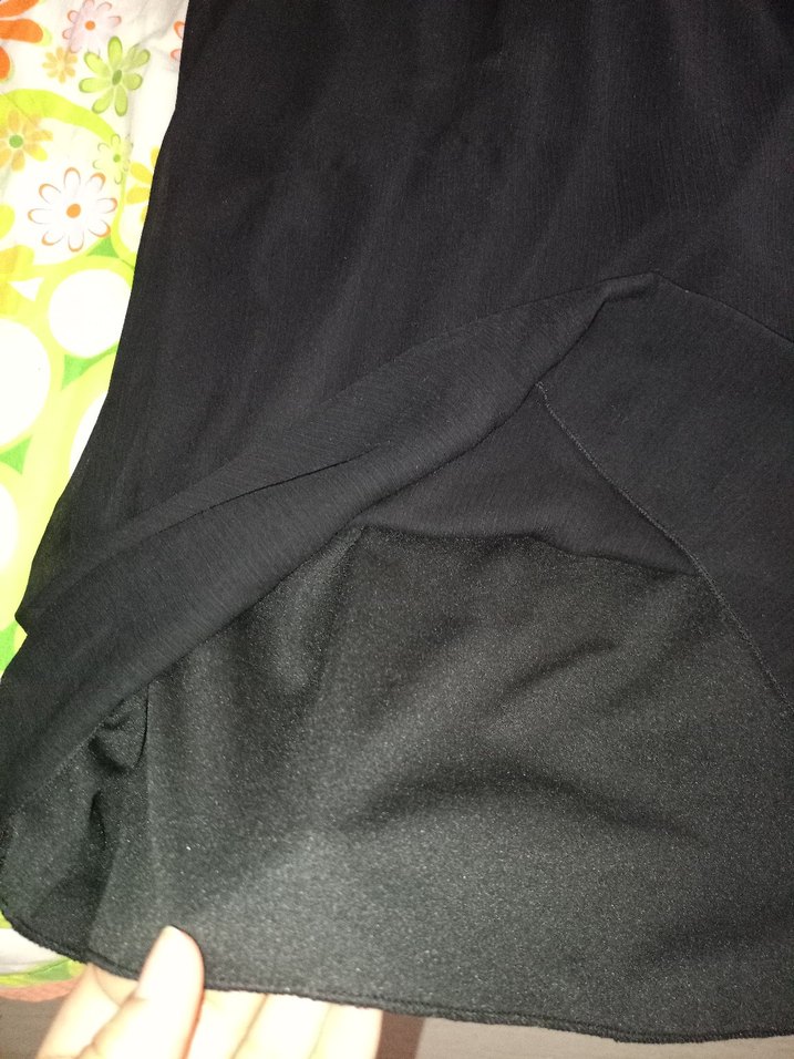 Siyah Kısa Elbise - Görsel 4