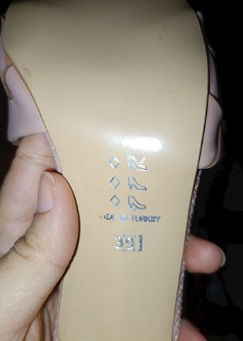 Topuklu yazlık terlik - Görsel 3