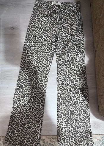 Desenli Kot Pantolon