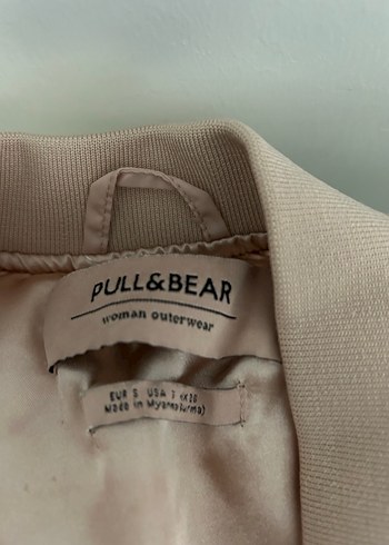 Pembe Mini Fermuarlı Kadın Ceket - Görsel 4