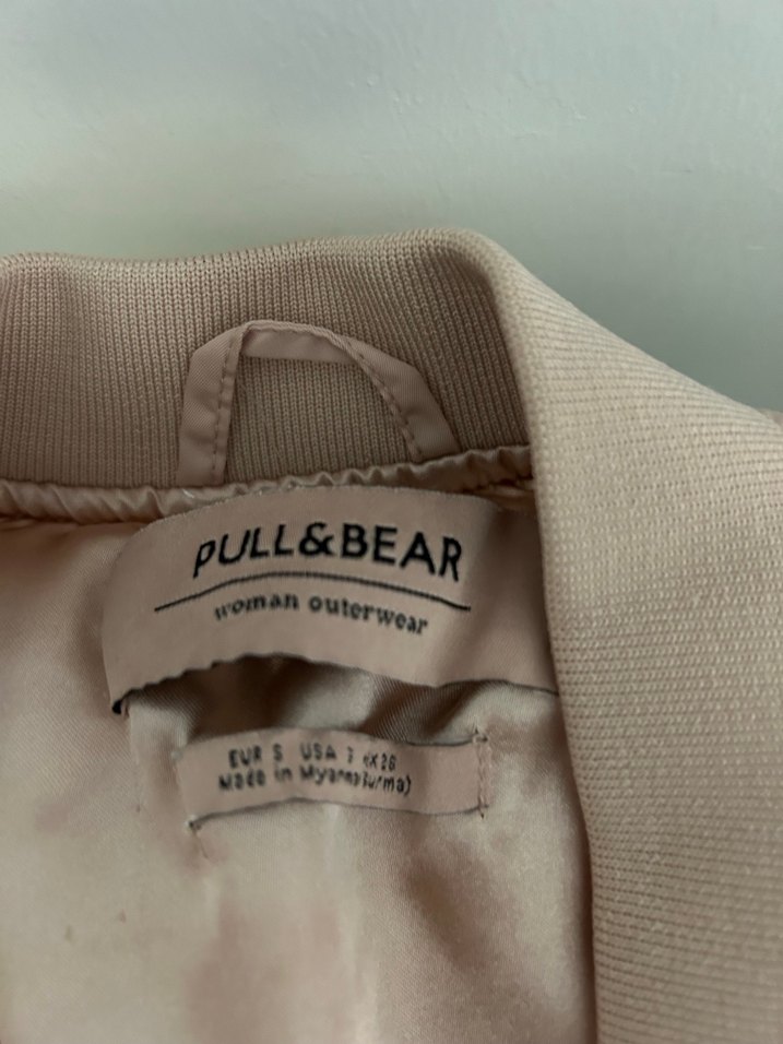 Pembe Mini Fermuarlı Kadın Ceket - Görsel 4