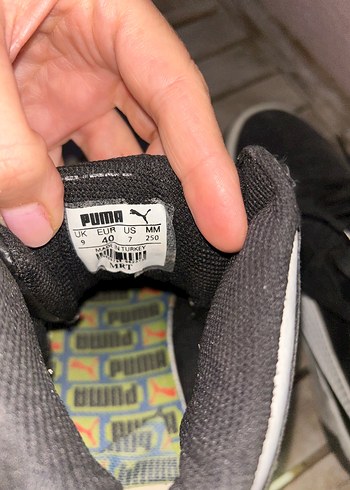 Puma Siyah  Spor Ayakkabı - Görsel 5