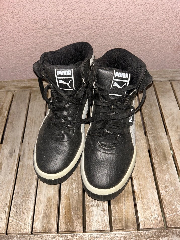 Puma Siyah  Spor Ayakkabı - Görsel 4