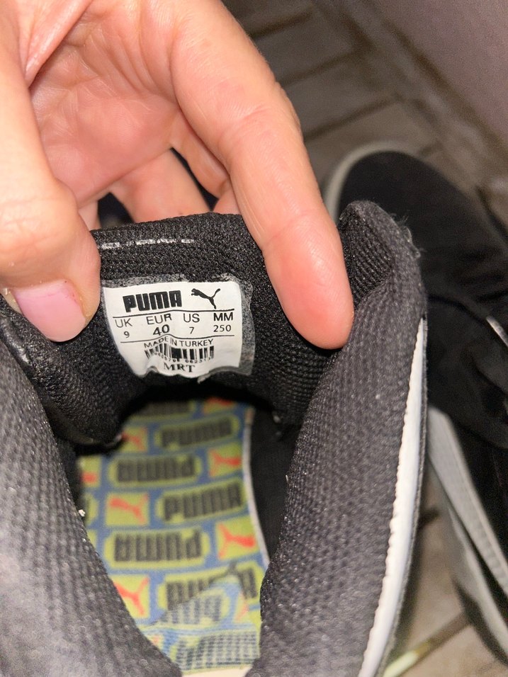 Puma Siyah  Spor Ayakkabı - Görsel 5