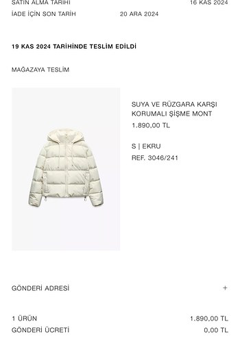 Zara Zara Mont