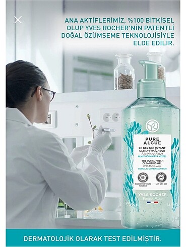 Beden Yves Rocher temizleme jeli