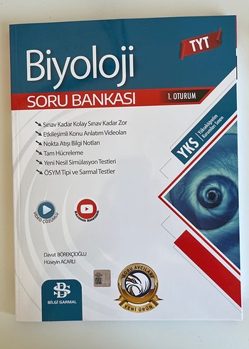 Bilgi sarmal Tyt Biyoloji soru bankası