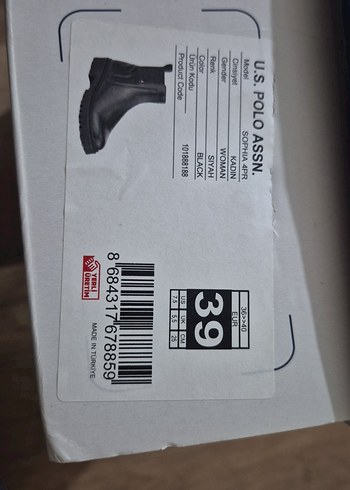 Siyah Kadın Günlük Topuklu Bot - Görsel 8