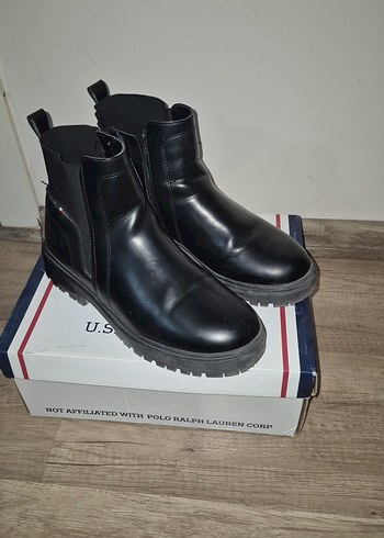 Siyah Kadın Günlük Topuklu Bot - Görsel 2