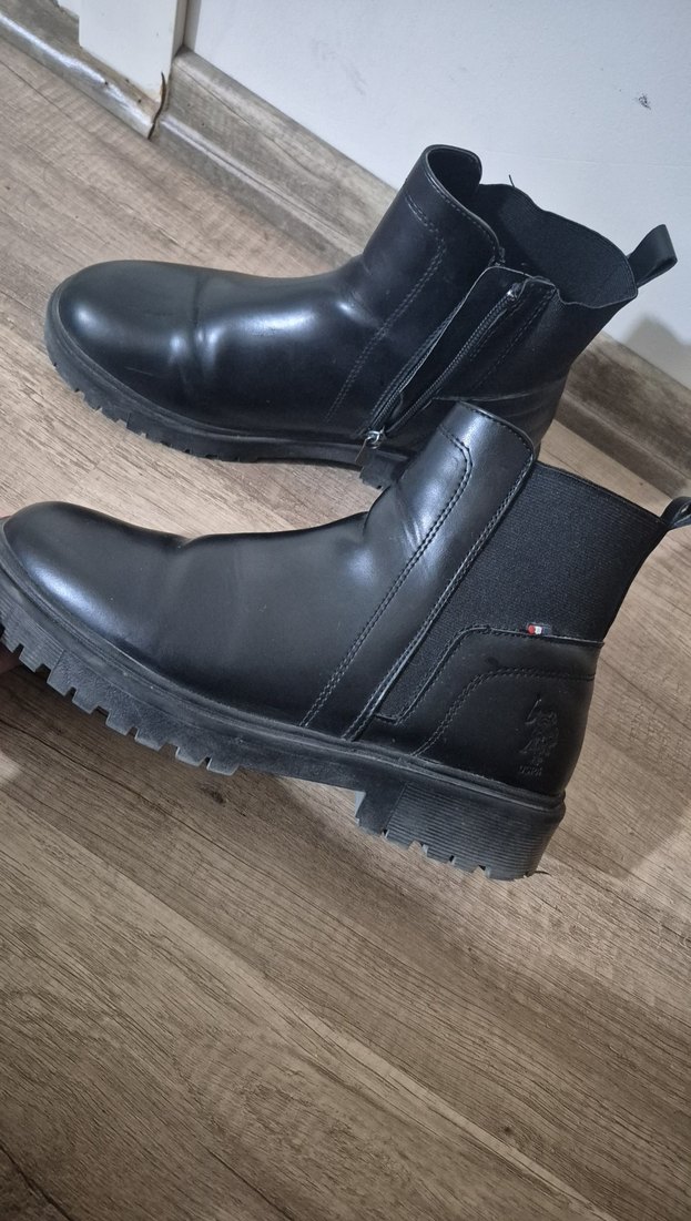 Siyah Kadın Günlük Topuklu Bot - Görsel 5