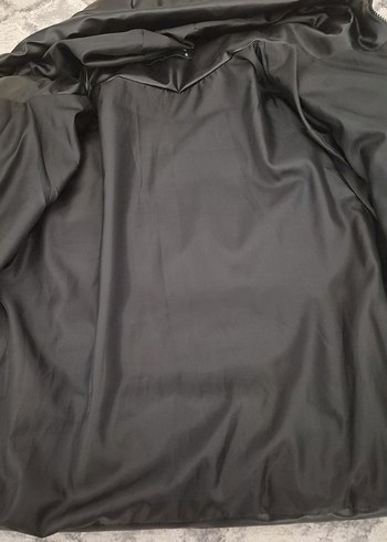 Siyah kadın mont - Görsel 7