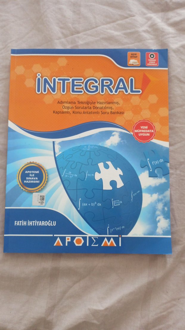 Integral Soru Bankası - Fatih İhtiyaroğlu - Görsel 3