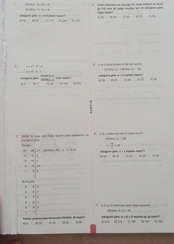 TYT Matematik Soru Bankası Kariyer - Görsel 4