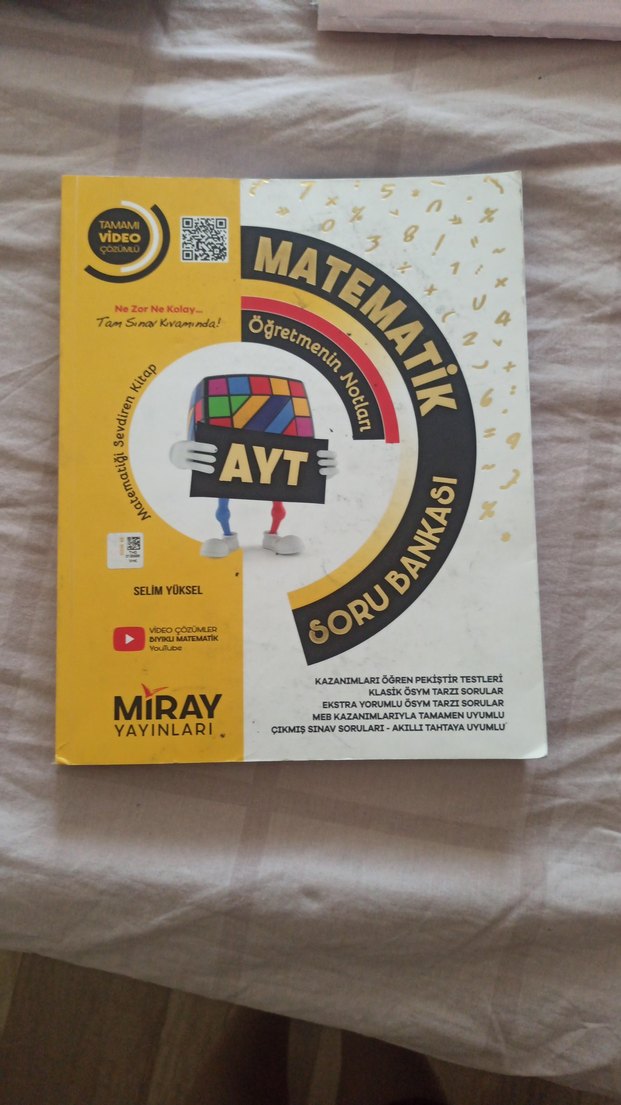 Miray Yayınları AYT Matematik Soru Bankası - Görsel 3