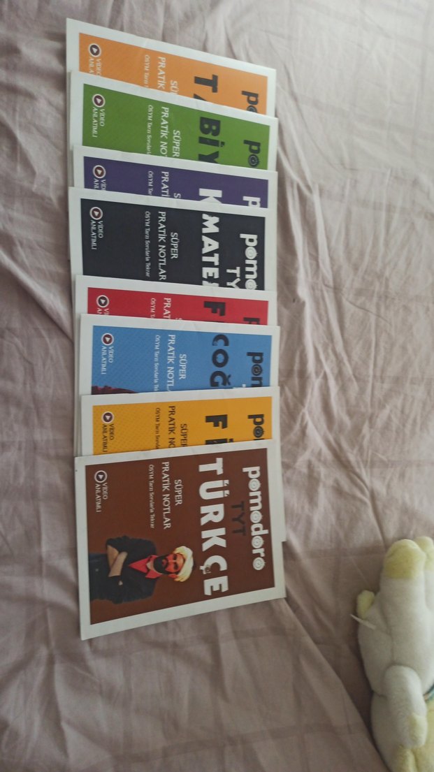 Pomodore Pratik Notlar Sınav Hazırlık Seti - Görsel 2