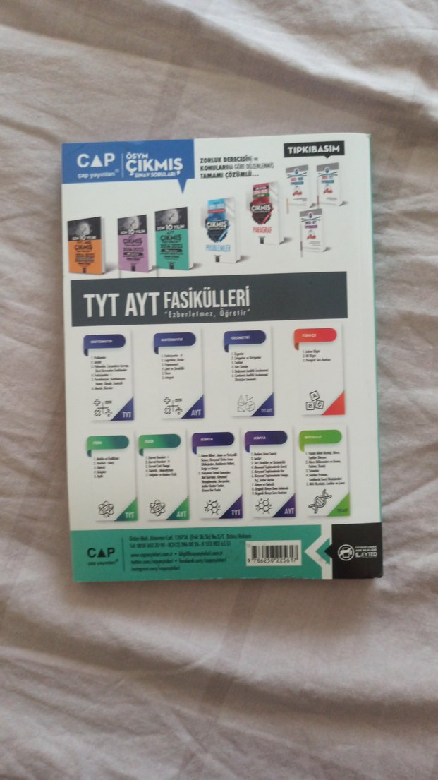 Son 10 Yılın AYT Çıkmış Sınav Soruları 2014-2023 - Görsel 2