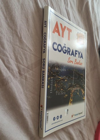 AYT Coğrafya Soru Bankası Kampüs Yayınları - Görsel 3