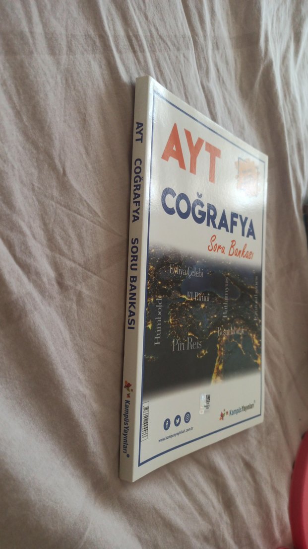 AYT Coğrafya Soru Bankası Kampüs Yayınları - Görsel 3