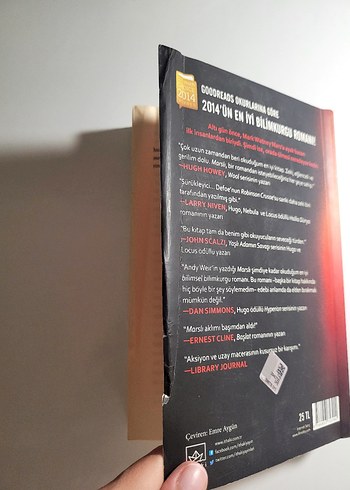 Marslı - Andy Weir