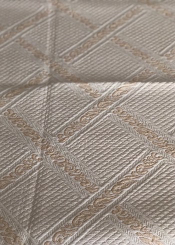 Nakışlı Beyaz Pike - Görsel 2