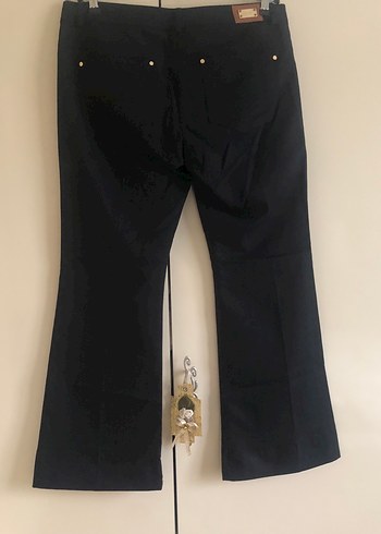 Siyah Kadın Kumaş Pantolon - Görsel 3