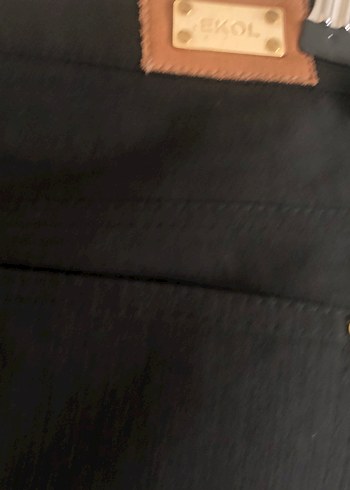 Siyah Kadın Kumaş Pantolon - Görsel 4