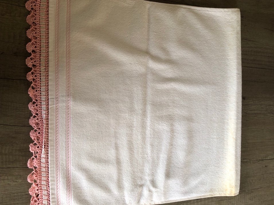 Nakışlı Pembe Havlu - Görsel 4