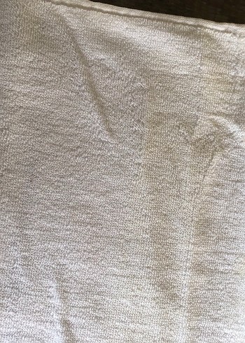 Nakışlı Mor Havlu - Görsel 5