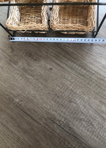 Beden çeşitli Renk Çift Katlı Sepetli Duvar Rafı