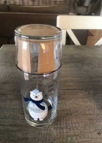 Beden LCW HOME Beyaz Kutup Ayısı Desenli Su Şişesi