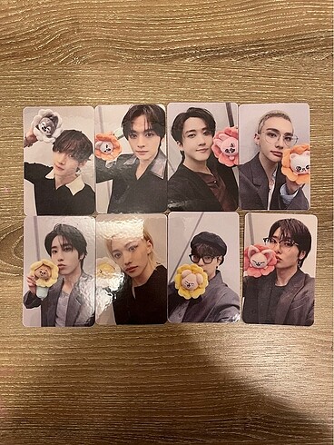 stray kids skzoo photocard seti
