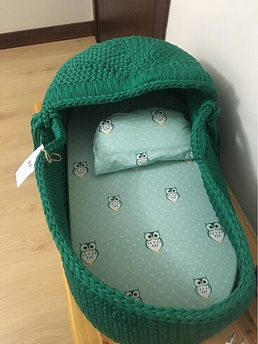 Bebek örgü poşet