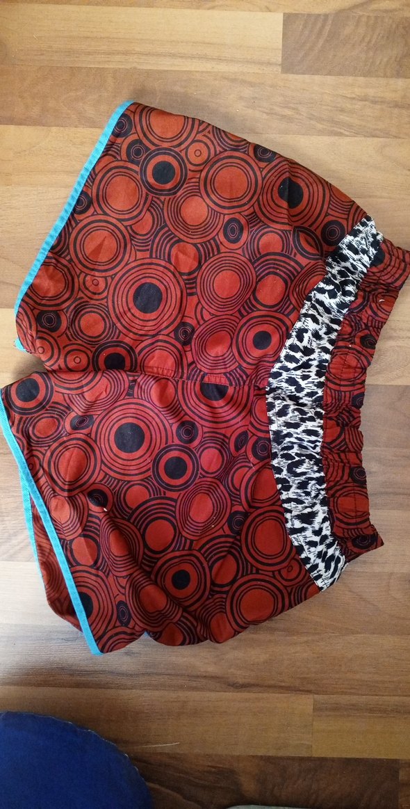 Kırmızı Desenli Erkek Mini Mayo - Görsel 2