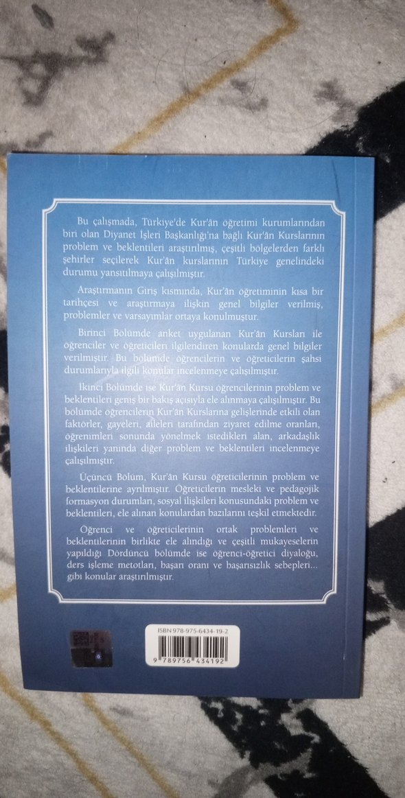 Türkiye'de Kur'an Kursları Problemleri Kitabı - Görsel 2