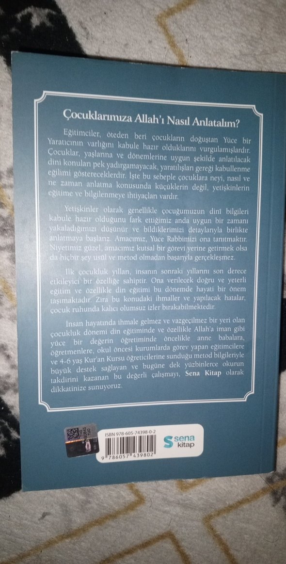 Çocuklarımıza Allah'ı Anlatma Kitabı - Görsel 2