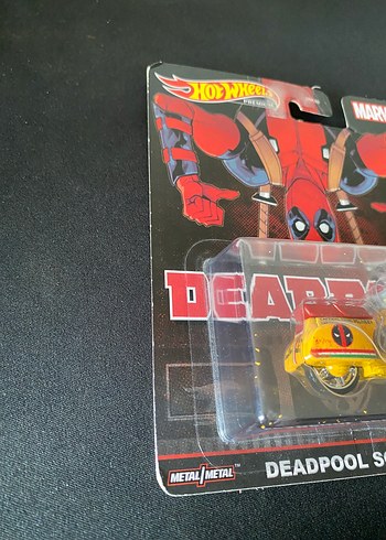 Beden Sarı Deadpool Scooter hotwheels